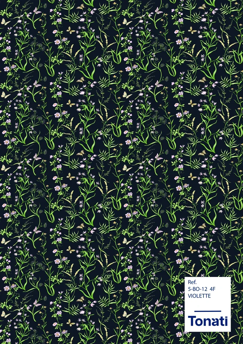 Décor Violette (5-BO-12 4F)