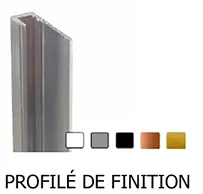Profilé de finition — vue 1